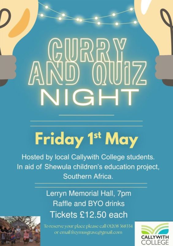 Curry and Quiz Night
